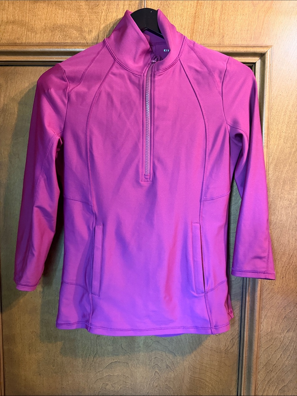 Kinesis fuchsia Quarter-Zip Active Pullover